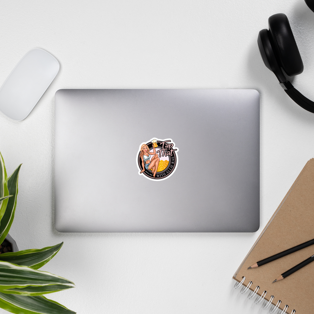Tap That Bubble-free stickers (Multiple Sizes Available)