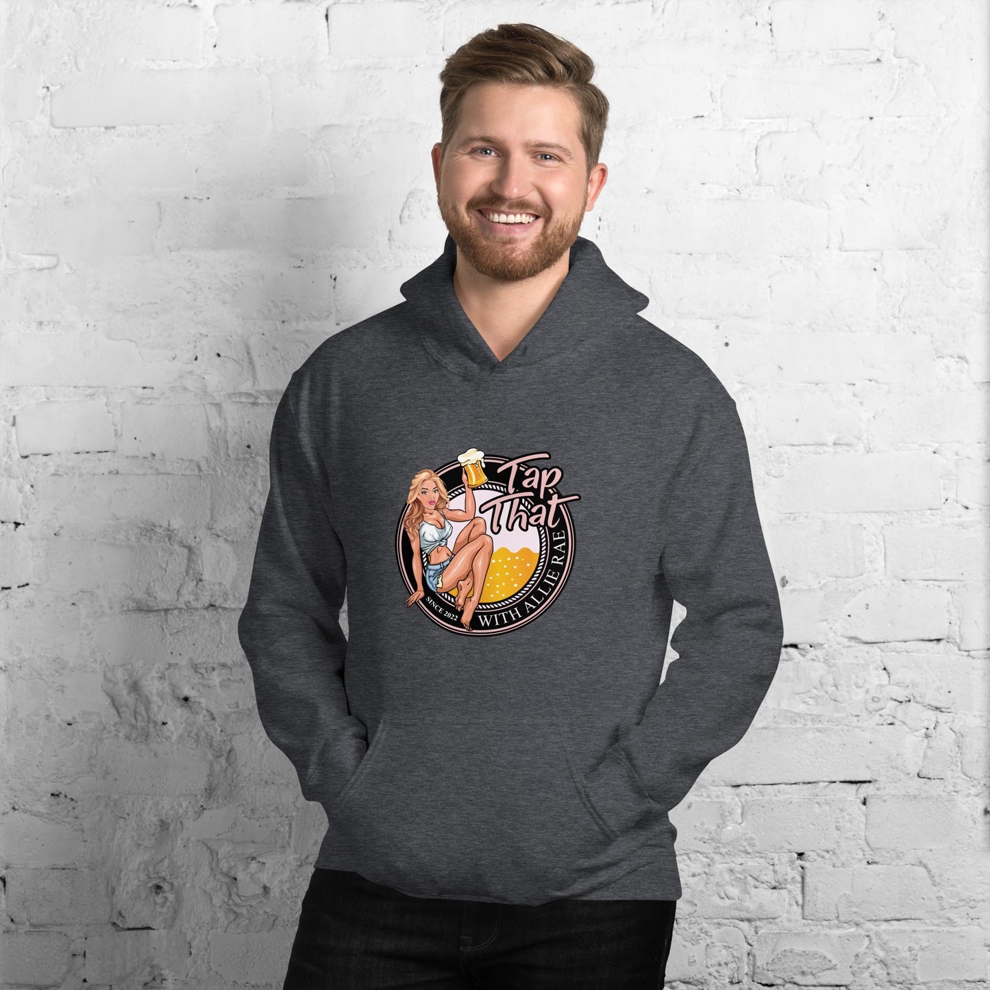 Mens Unisex Hoodie Heavy Blend Gildan (Multiple Colors Available)