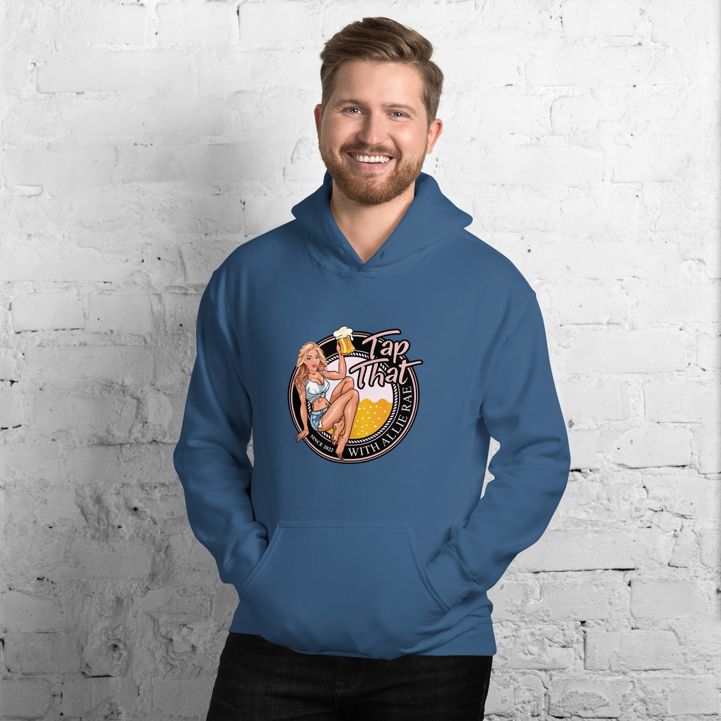 Mens Unisex Hoodie Heavy Blend Gildan (Multiple Colors Available)