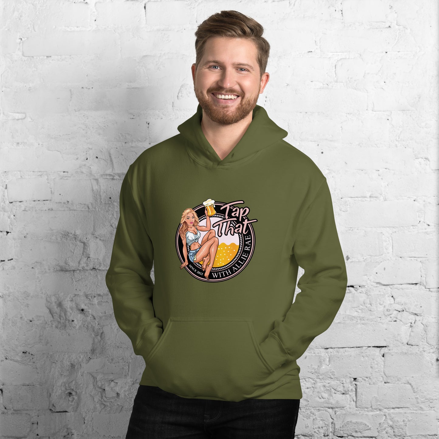 Mens Unisex Hoodie Heavy Blend Gildan (Multiple Colors Available)