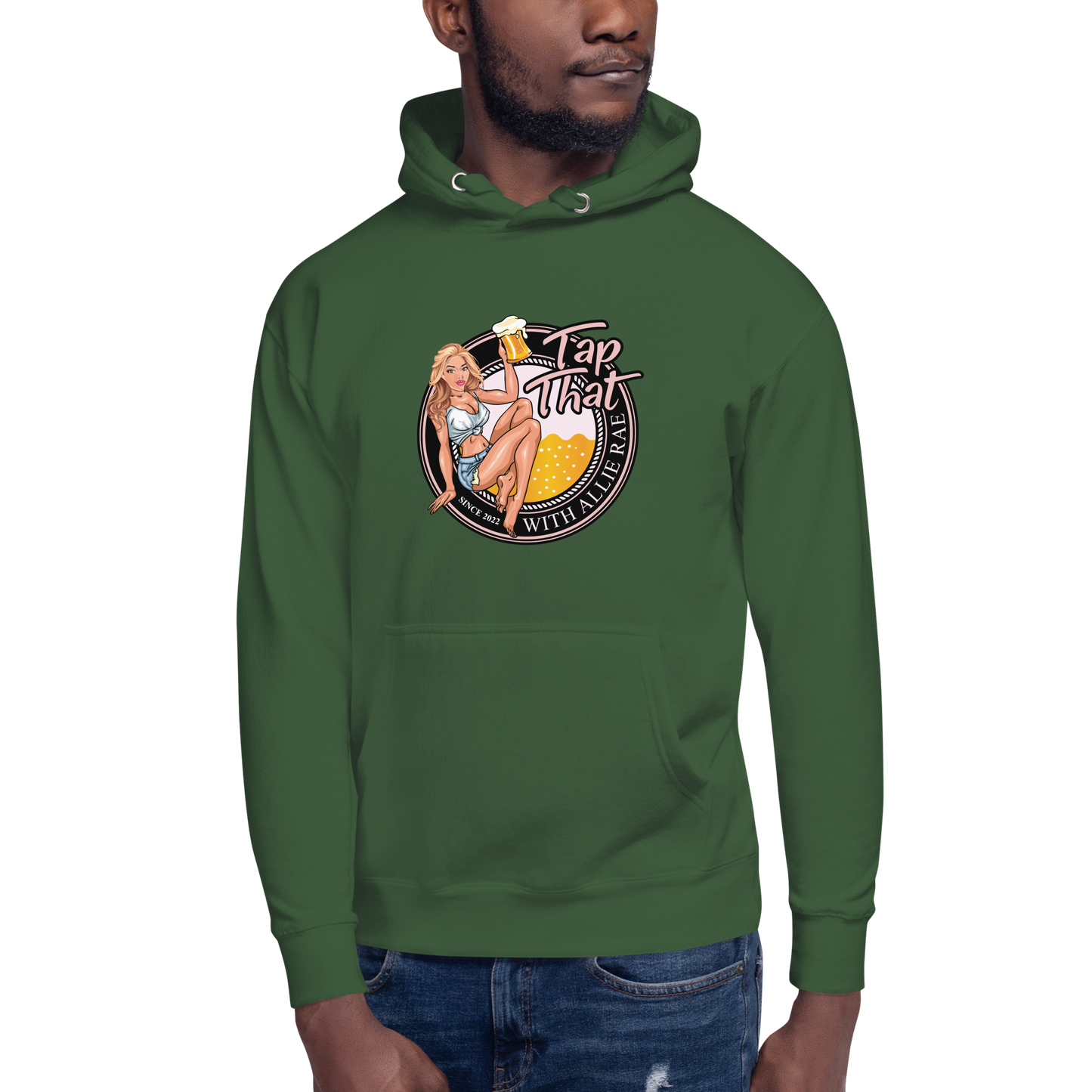 Mens Unisex Premiem Hoodie by Cotton Heritage (Multiple Colors Available)