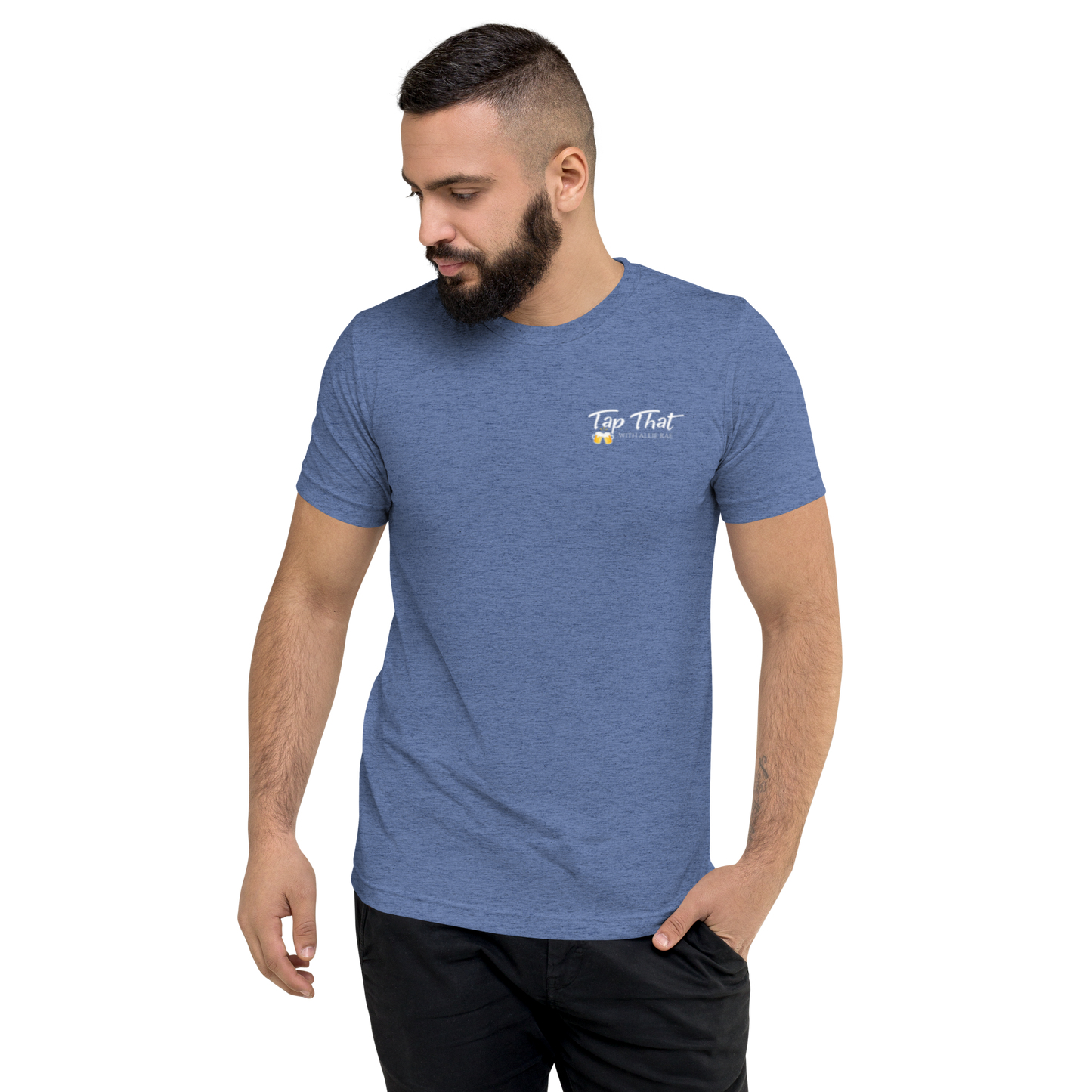Mens Unisex Short sleeve t-shirt (More Colors Available - Logo on Back)