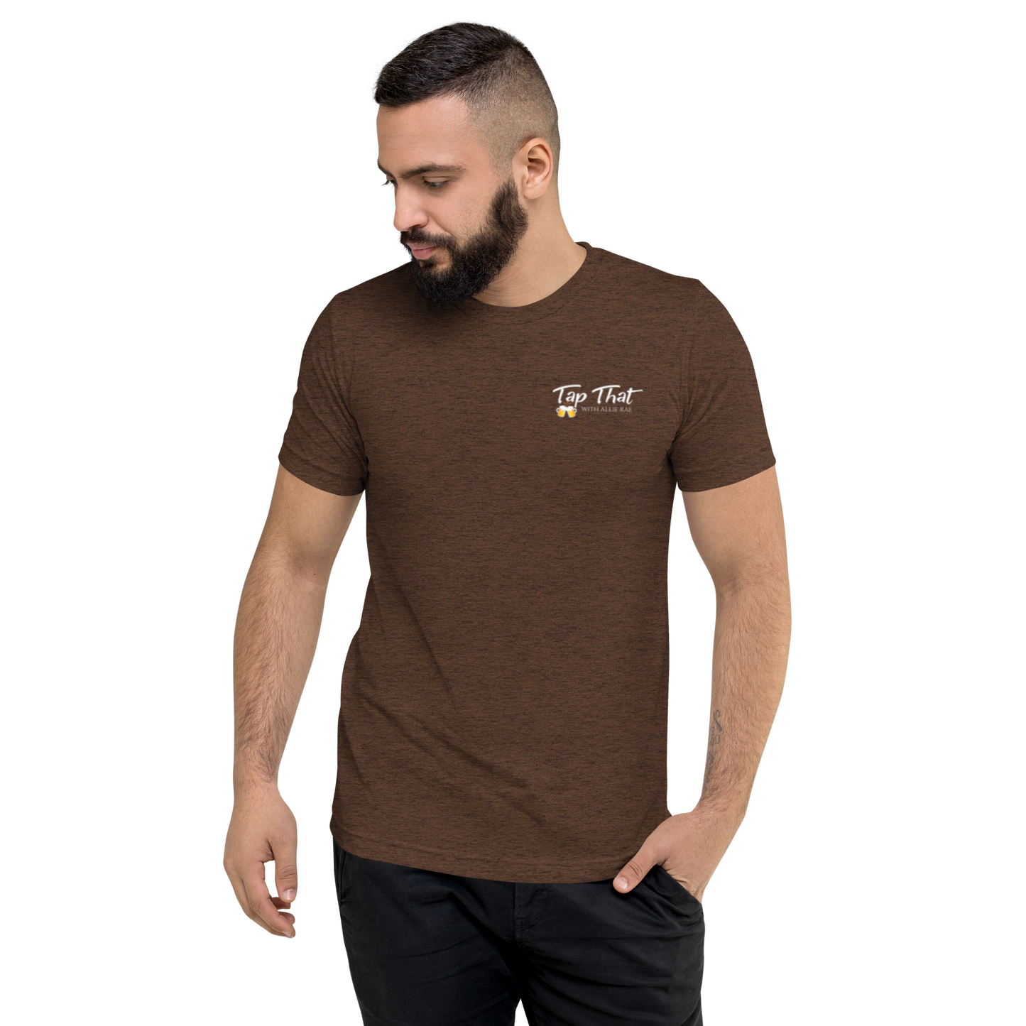 Mens Unisex Short sleeve t-shirt (More Colors Available - Logo on Back)