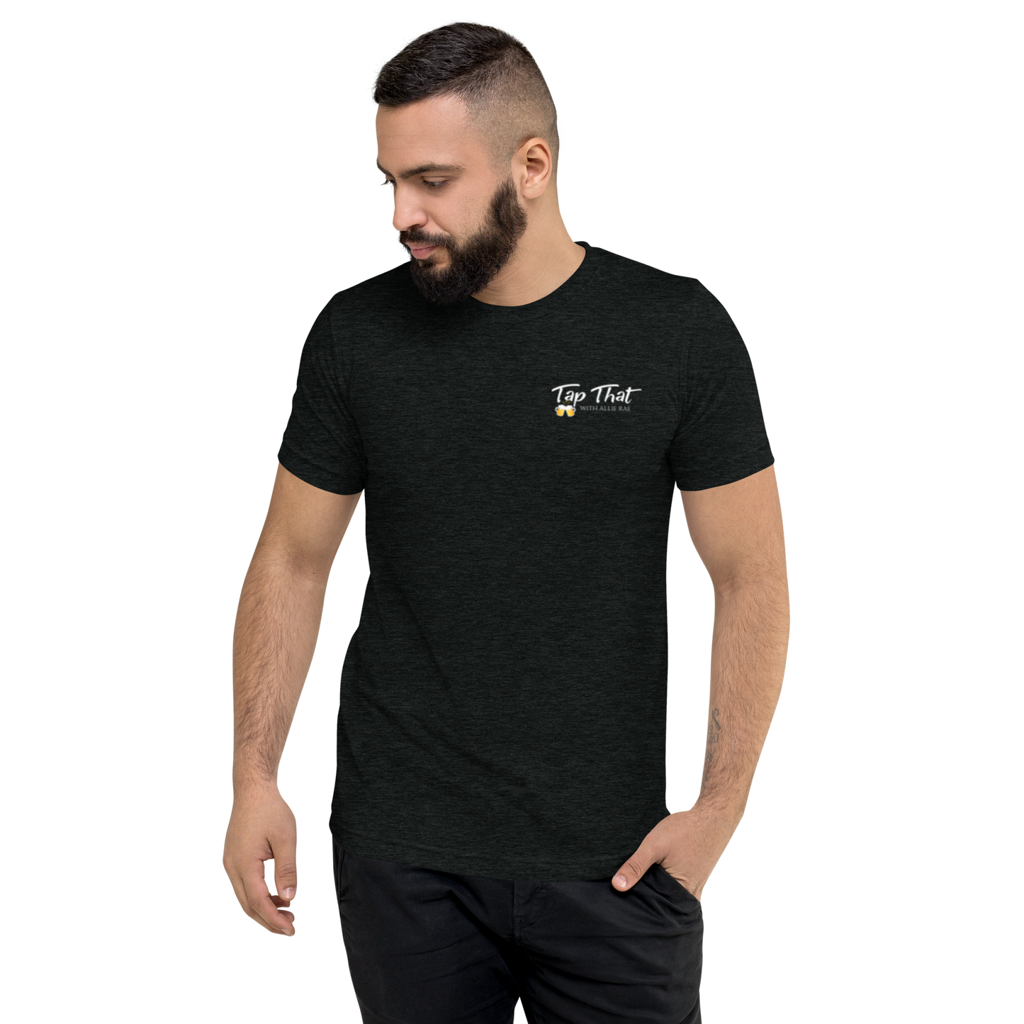 Mens Unisex Short sleeve t-shirt (More Colors Available - Logo on Back)