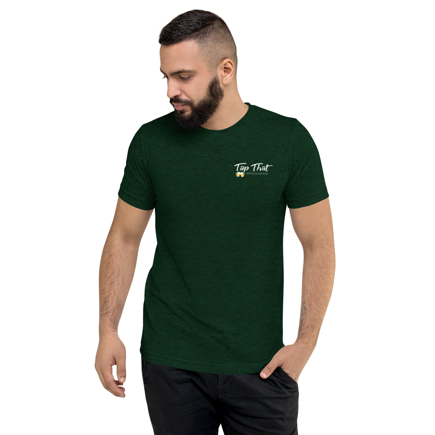 Mens Unisex Short sleeve t-shirt (More Colors Available - Logo on Back)