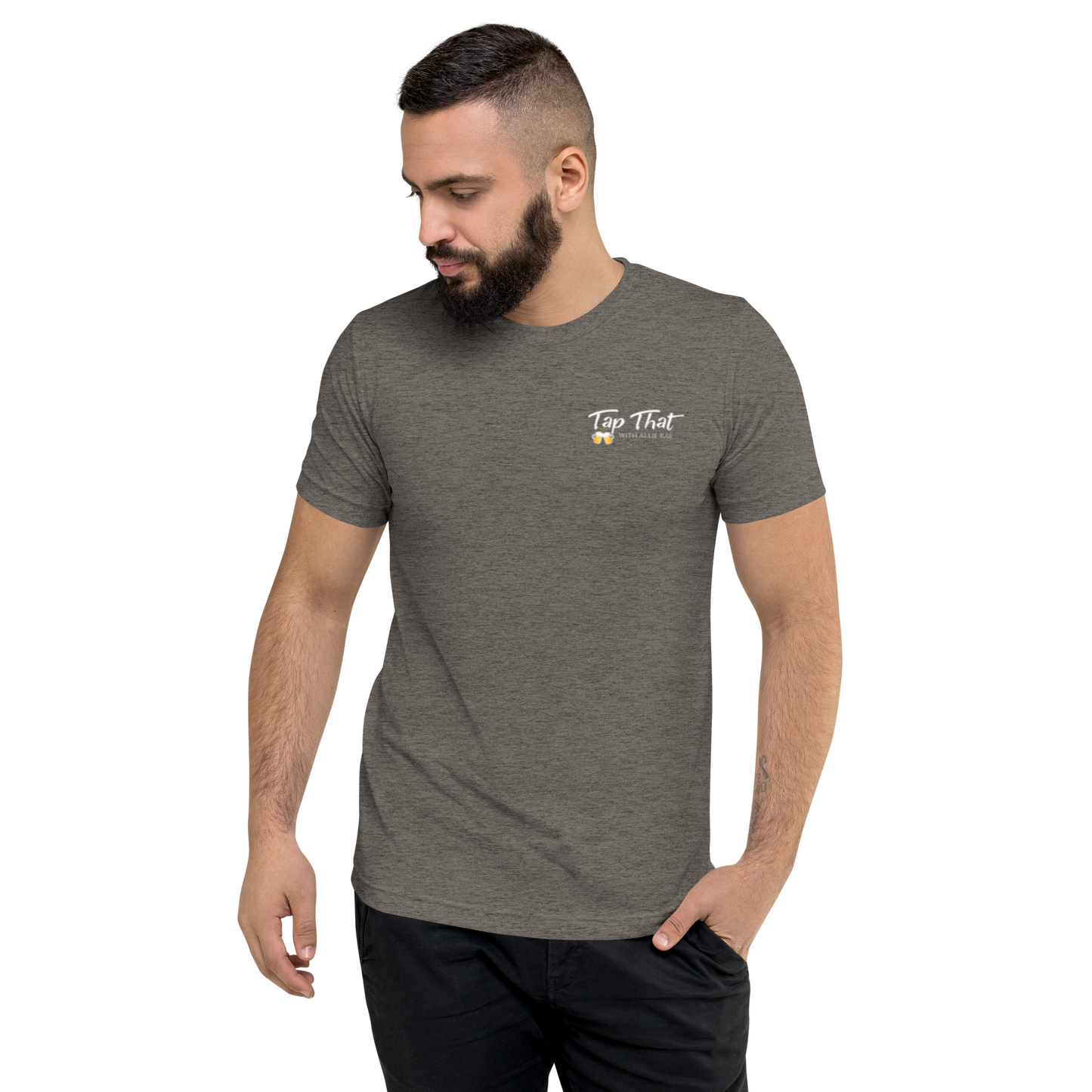 Mens Unisex Short sleeve t-shirt (More Colors Available - Logo on Back)