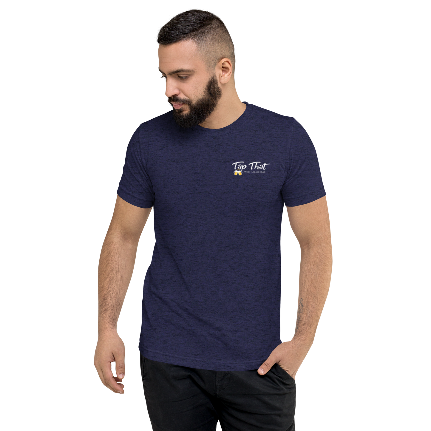Mens Unisex Short sleeve t-shirt (More Colors Available - Logo on Back)