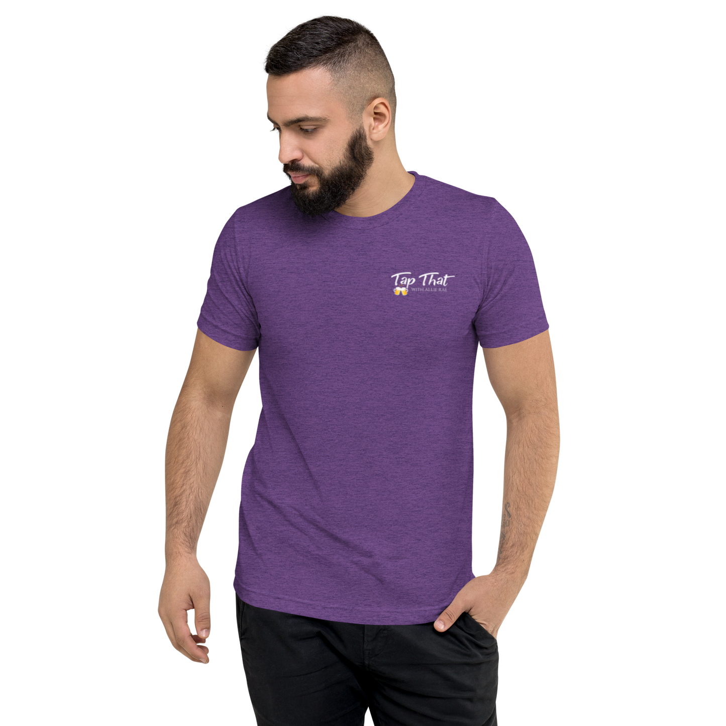 Mens Unisex Short sleeve t-shirt (More Colors Available - Logo on Back)