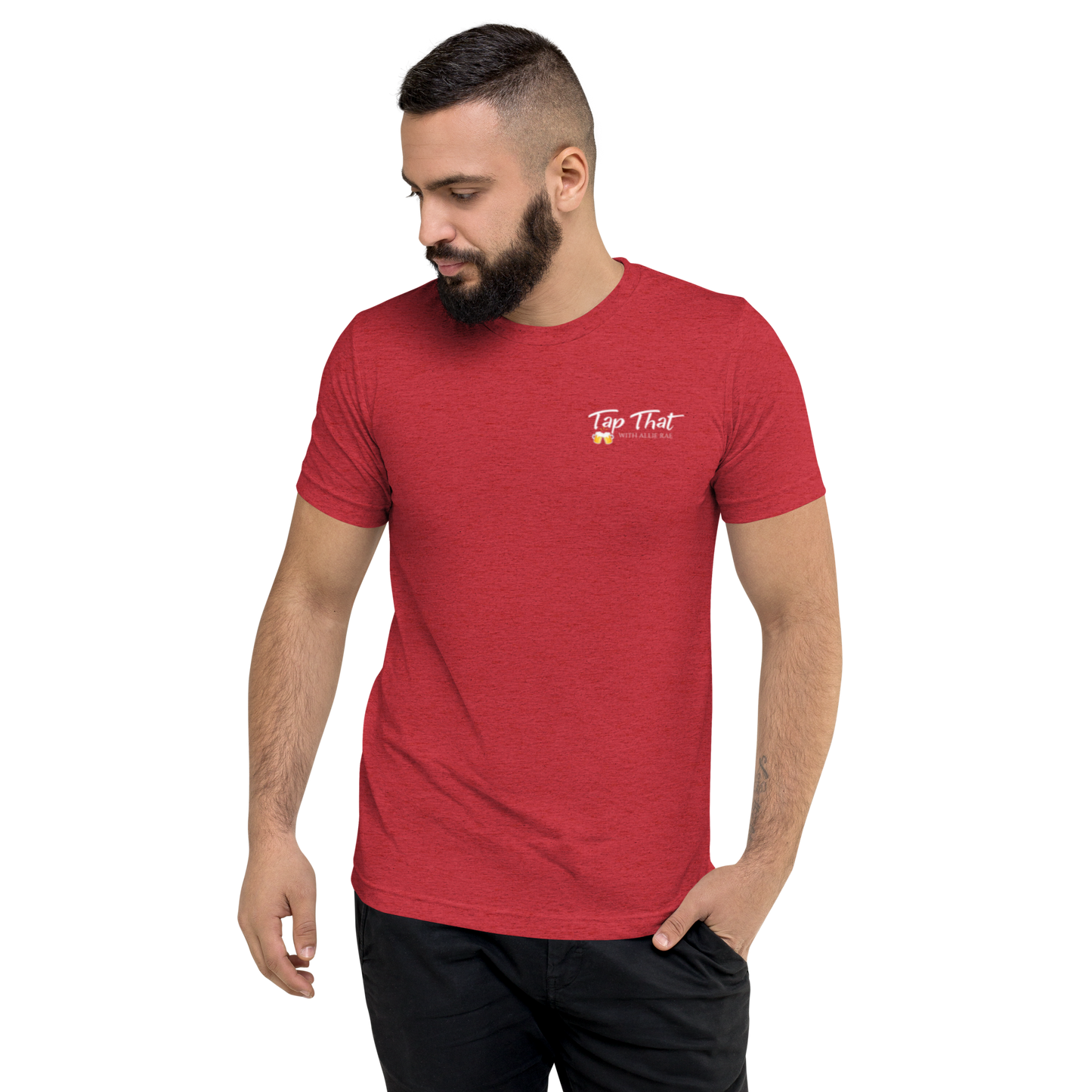 Mens Unisex Short sleeve t-shirt (More Colors Available - Logo on Back)