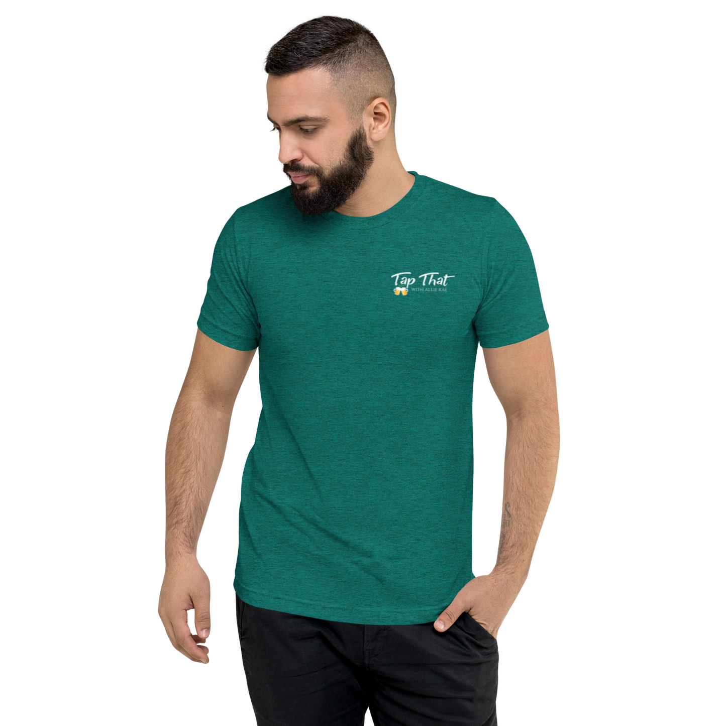 Mens Unisex Short sleeve t-shirt (More Colors Available - Logo on Back)
