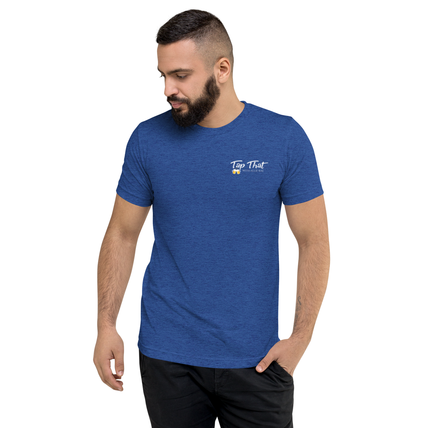 Mens Unisex Short sleeve t-shirt (More Colors Available - Logo on Back)