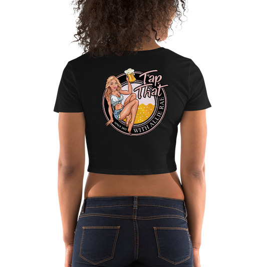 Women’s Crop Tee Bella + Canvas (Logo on Back - More Colors Available)