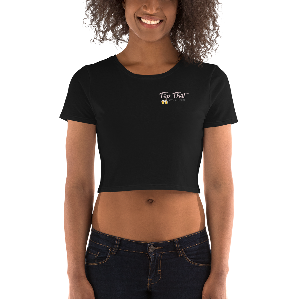 Women’s Crop Tee Bella + Canvas (Logo on Back - More Colors Available)