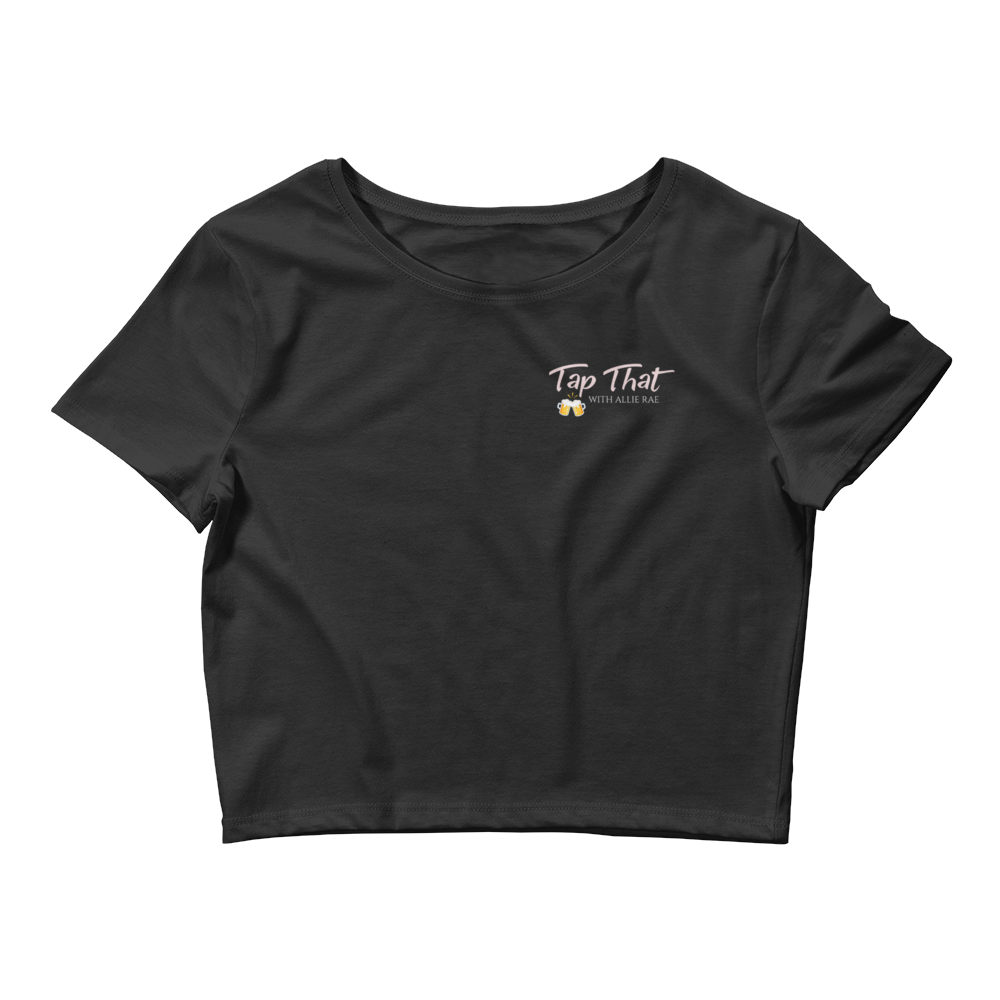 Women’s Crop Tee Bella + Canvas (Logo on Back - More Colors Available)