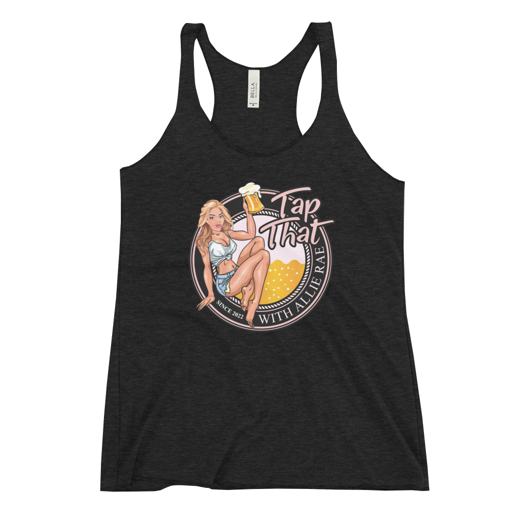 Women's Racerback Tank (Logo On Front)