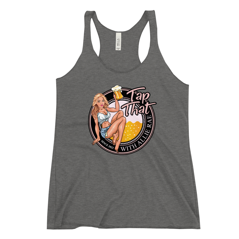 Women's Racerback Tank (Logo On Front)