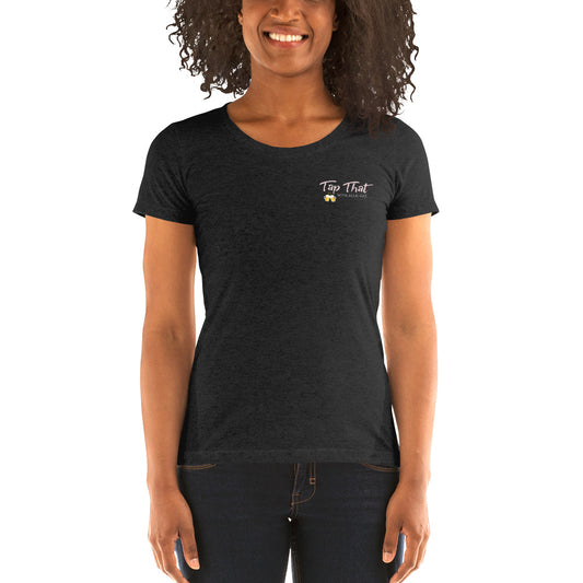 Ladies' short sleeve t-shirt (Logo on Back - More Colors Available)