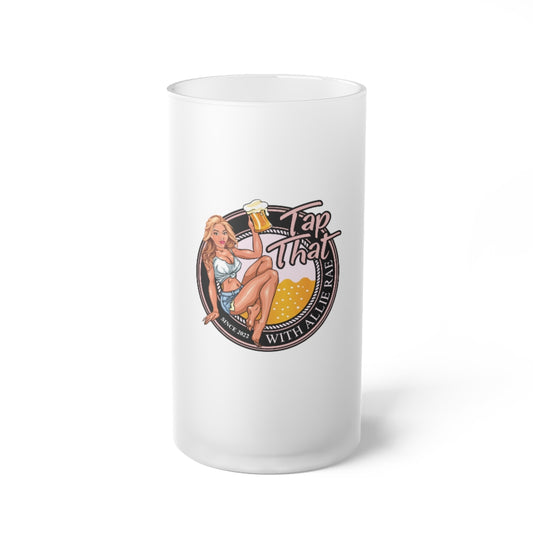 Frosted Glass Beer Mug