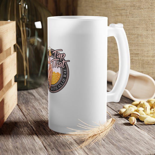 Frosted Glass Beer Mug