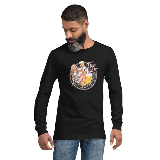 Mens Unisex Long Sleeve Tee (More Colors Available)