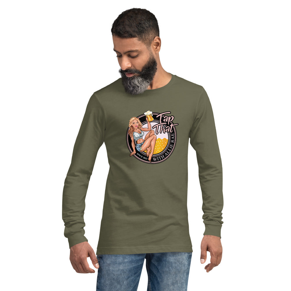 Mens Unisex Long Sleeve Tee (More Colors Available)